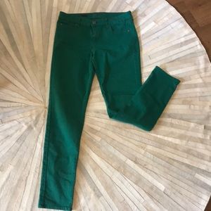 Kut- Green skinny jeans size 8